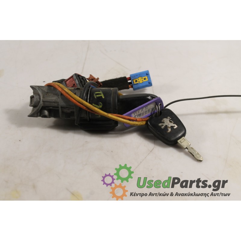 PEUGEOT - 406 - Κλειδαριά τιμονιού -  - ΘΕΣΗ:  - ΕΤΟΣ: 1997 - ΚΩΔ.ΚΑΤ/ΣΤΗ: .Μεταχειρισμένα ανταλλακτικά αυτοκινήτων www.usedpart