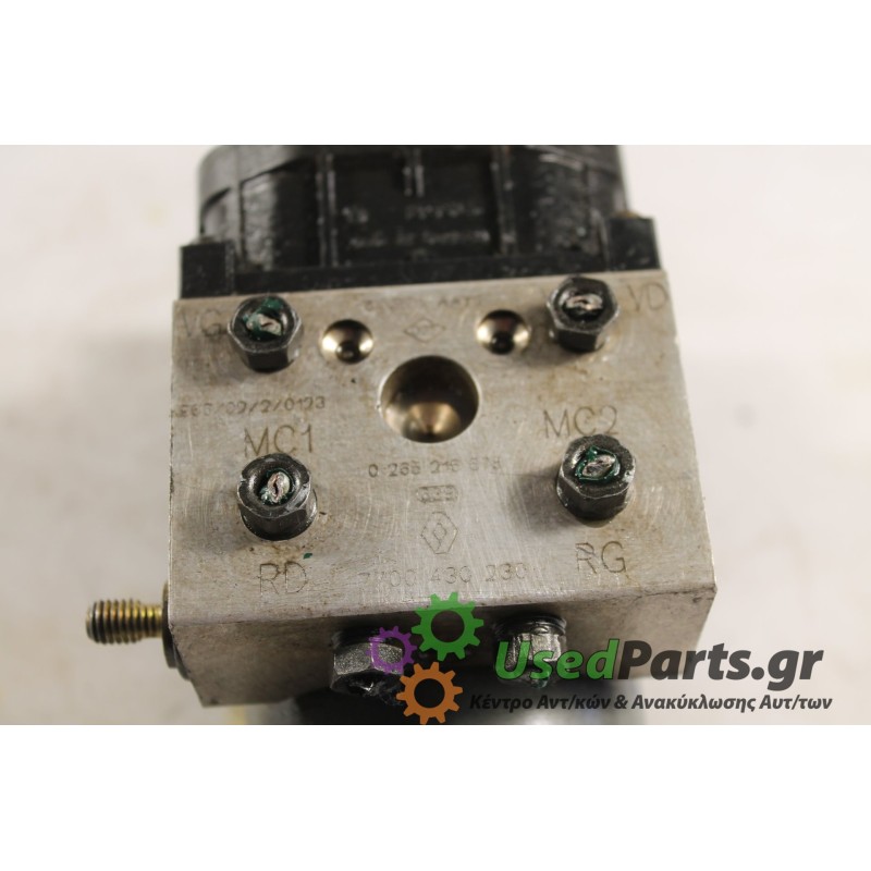 RENAULT - MEGANE - Μονάδα ABS -  - ΘΕΣΗ:  - ΕΤΟΣ: 2001 - ΚΩΔ.ΚΑΤ/ΣΤΗ: 0265216678  7700430230.Μεταχειρισμένα ανταλλακτικά αυτοκιν