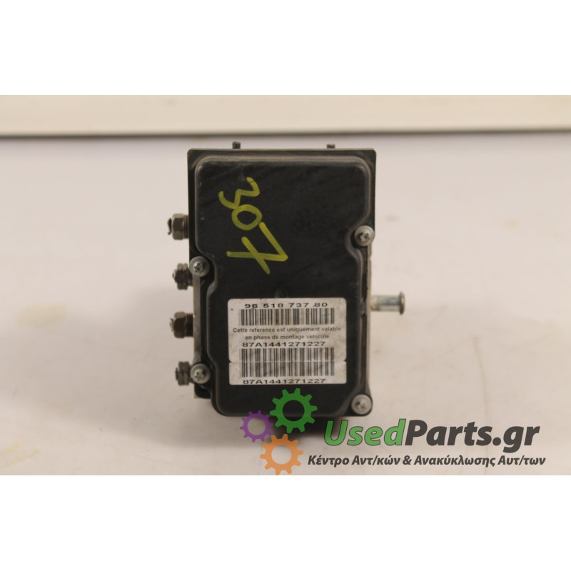 PEUGEOT - 307 - Μονάδα ABS -  - ΘΕΣΗ:  - ΕΤΟΣ: 2001 - ΚΩΔ.ΚΑΤ/ΣΤΗ: 0265800390.Μεταχειρισμένα ανταλλακτικά αυτοκινήτων www.usedpa