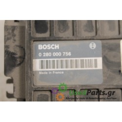 FIAT - UNO - Εγκέφαλος ECU -  - ΕΤΟΣ: 1989 - ΚΩΔ.ΚΑΤ/ΣΤΗ: 0280000756.Μεταχειρισμένα ανταλλακτικά αυτοκινήτων www.usedparts.gr.Απ