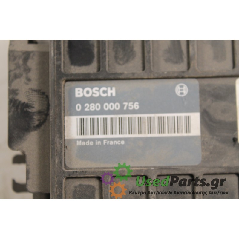 FIAT - UNO - Εγκέφαλος ECU -  - ΕΤΟΣ: 1989 - ΚΩΔ.ΚΑΤ/ΣΤΗ: 0280000756.Μεταχειρισμένα ανταλλακτικά αυτοκινήτων www.usedparts.gr.Απ