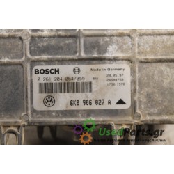 VW - POLO - Εγκέφαλος ECU -  - ΕΤΟΣ: 1997 - ΚΩΔ.ΚΑΤ/ΣΤΗ: 0261204054055  6K0906027A.Μεταχειρισμένα ανταλλακτικά αυτοκινήτων www.u