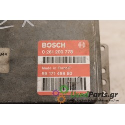 CITROEN - ZX - Εγκέφαλος ECU -  - ΕΤΟΣ: 1997 - ΚΩΔ.ΚΑΤ/ΣΤΗ: 0261200778.Μεταχειρισμένα ανταλλακτικά αυτοκινήτων www.usedparts.gr.