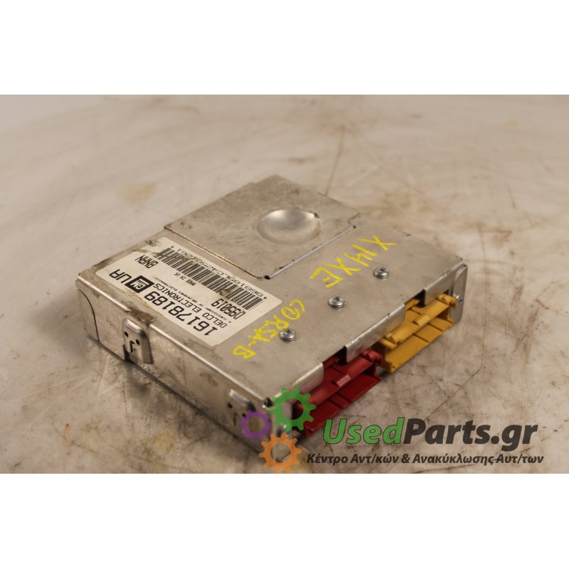 OPEL - CORSA - Εγκέφαλος ECU -  - ΕΤΟΣ: 1997 - ΚΩΔ.ΚΑΤ/ΣΤΗ: 16178189.Μεταχειρισμένα ανταλλακτικά αυτοκινήτων www.usedparts.gr.Απ