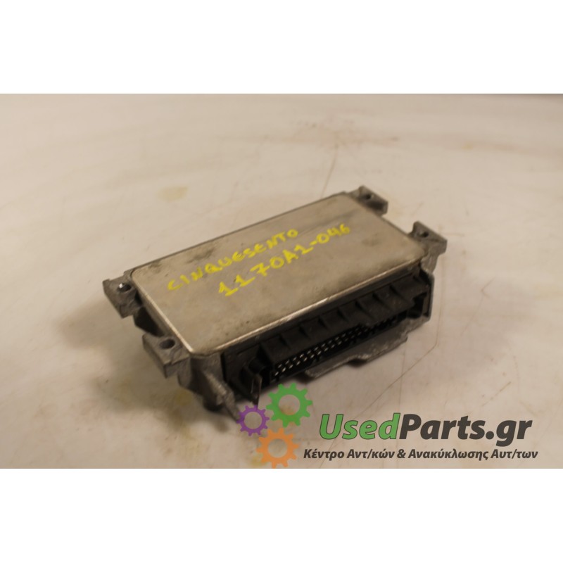 FIAT - CINQUECENTO - Εγκέφαλος ECU -  - ΕΤΟΣ: 1998 - ΚΩΔ.ΚΑΤ/ΣΤΗ: IAW16FEO  .Μεταχειρισμένα ανταλλακτικά αυτοκινήτων www.usedpar