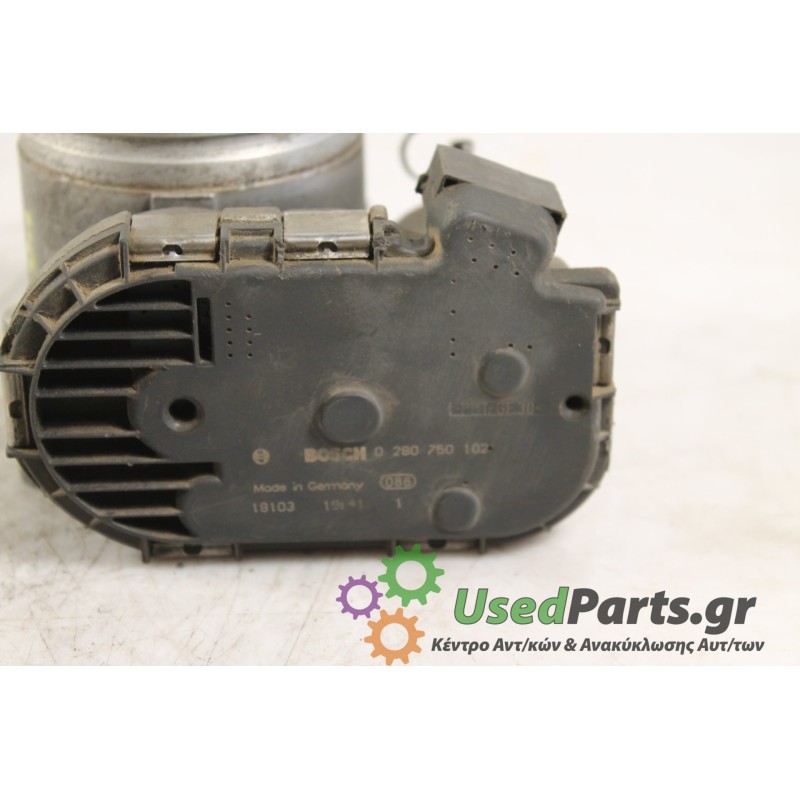 ALFA ROMEO - 166 - Πεταλούδα γκαζιού - ΚΩΔΙΚΟΣ ΜΗΧΑΝΗΣ: AR36301 - ΚΥΒΙΚΑ: 2000 - ΕΤΟΣ: 2001 - ΚΩΔ.ΚΑΤ/ΣΤΗ: 0280750102.Μεταχειρισ