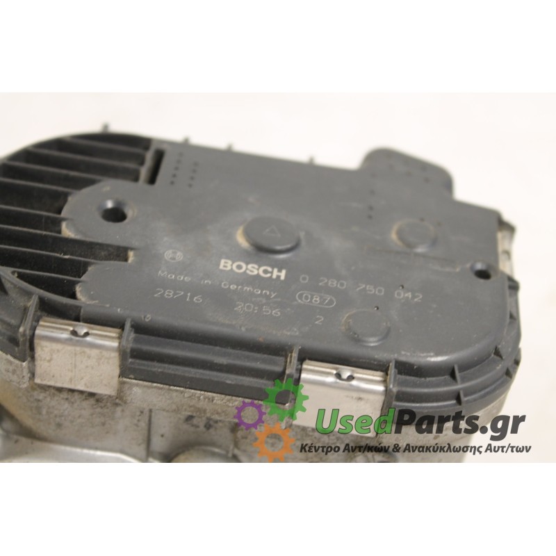 FIAT - STILO - Πεταλούδα γκαζιού - ΚΩΔΙΚΟΣ ΜΗΧΑΝΗΣ:  - ΚΥΒΙΚΑ: 1600 - ΕΤΟΣ: 2001 - ΚΩΔ.ΚΑΤ/ΣΤΗ: 0280750042.Μεταχειρισμένα ανταλλ