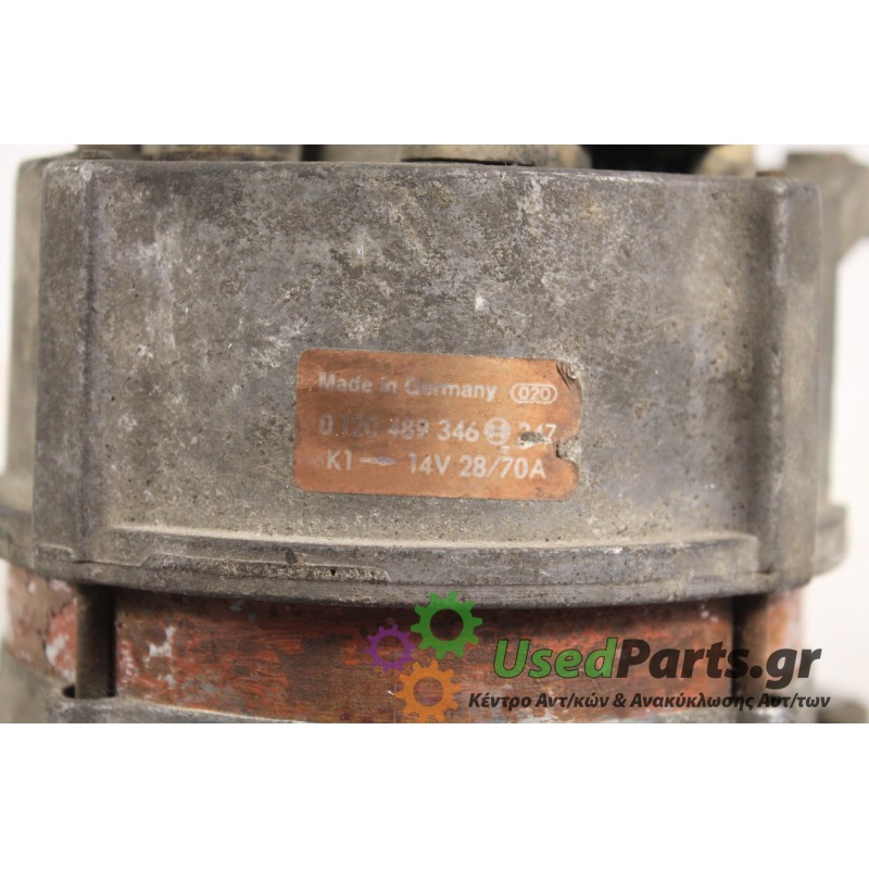 FORD - ESCORT - Δυναμό -  - ΕΤΟΣ: 1999 - ΚΩΔ.ΚΑΤ/ΣΤΗ: 0120489346  70A.Μεταχειρισμένα ανταλλακτικά αυτοκινήτων www.usedparts.gr.Α