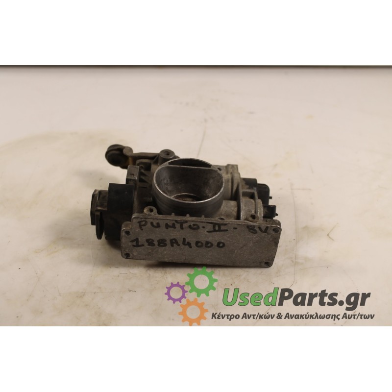 FIAT - PUNTO - Πεταλούδα γκαζιού - ΚΩΔΙΚΟΣ ΜΗΧΑΝΗΣ: 188A4000 - ΚΥΒΙΚΑ:  - ΕΤΟΣ: 2002 - ΚΩΔ.ΚΑΤ/ΣΤΗ: .Μεταχειρισμένα ανταλλακτικά