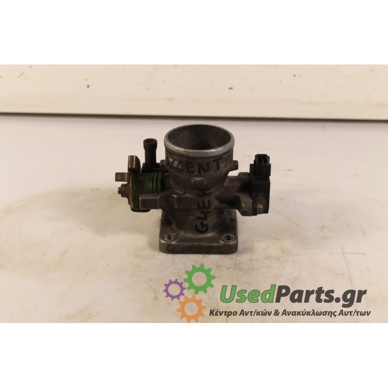 HYUNDAI - ACCENT - Πεταλούδα γκαζιού - ΚΩΔΙΚΟΣ ΜΗΧΑΝΗΣ: G4EH - ΚΥΒΙΚΑ:  - ΕΤΟΣ: 1997 - ΚΩΔ.ΚΑΤ/ΣΤΗ: 0280122001.Μεταχειρισμένα αν