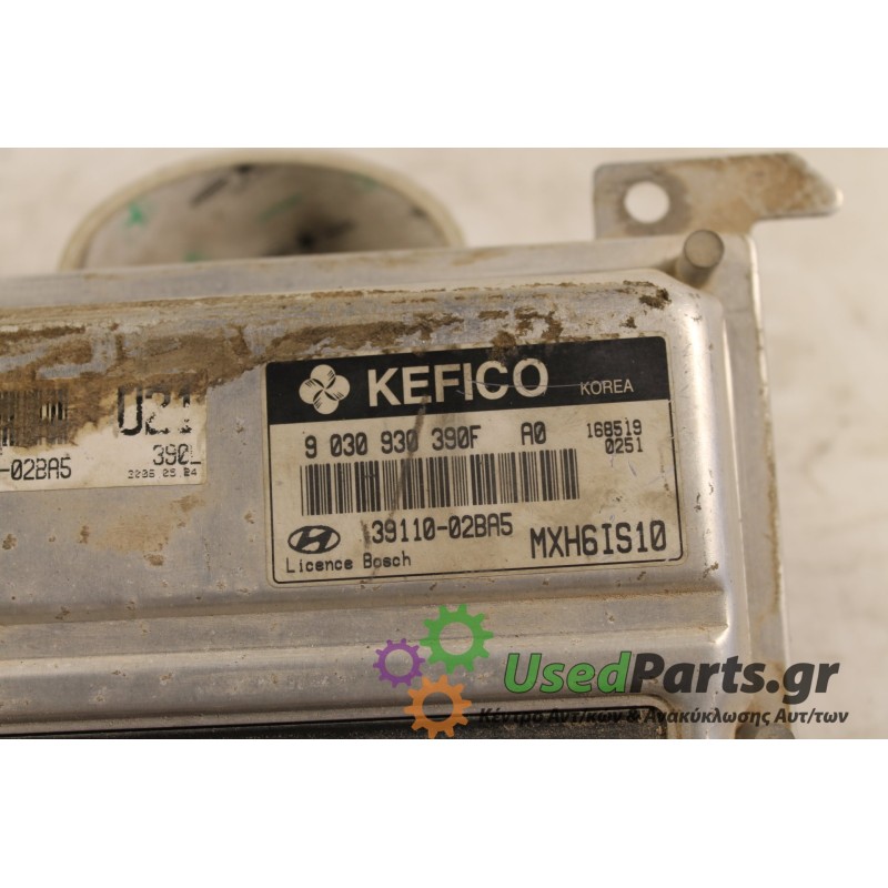 HYUNDAI - ATOS - Εγκέφαλος ECU -  - ΕΤΟΣ: 2000 - ΚΩΔ.ΚΑΤ/ΣΤΗ: 9030930390F  39110-02BA5.Μεταχειρισμένα ανταλλακτικά αυτοκινήτων w