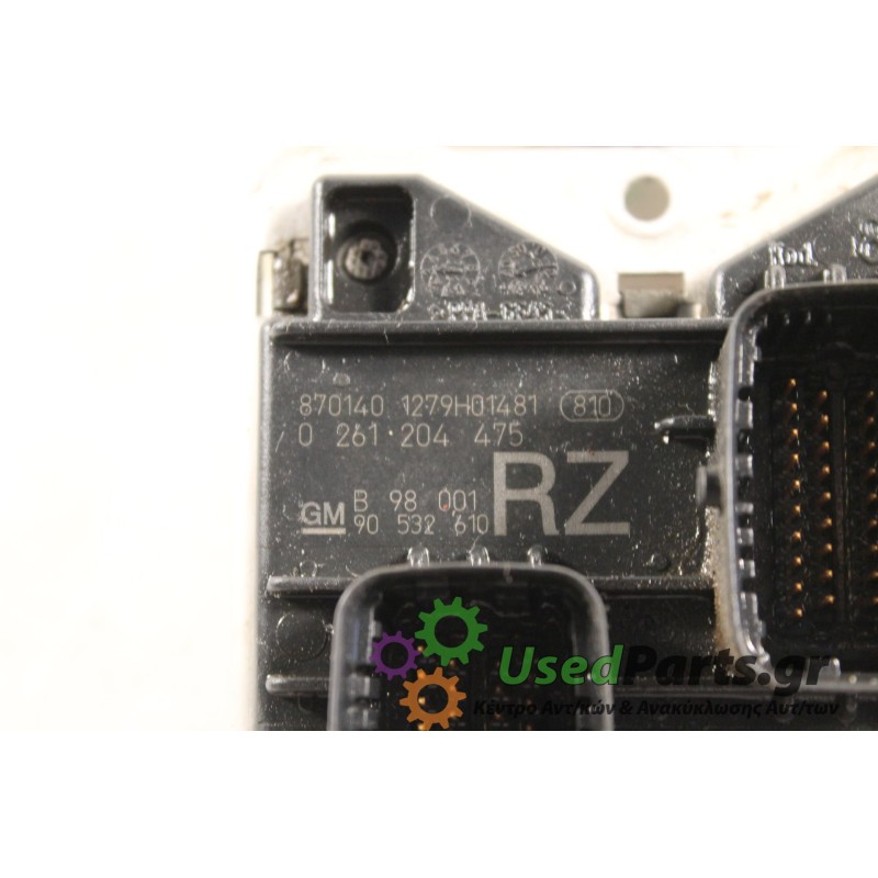 OPEL - CORSA - Εγκέφαλος ECU -  - ΕΤΟΣ: 1997 - ΚΩΔ.ΚΑΤ/ΣΤΗ: 0261204475.Μεταχειρισμένα ανταλλακτικά αυτοκινήτων www.usedparts.gr.