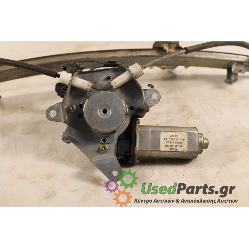 NISSAN - ALMERA - Γρύλος παραθύρου - 5ΠΟΡΤΟ - ΘΕΣΗ: Εμπρός δεξιά - ΕΤΟΣ: 2000 - ΚΩΔ.ΚΑΤ/ΣΤΗ: 80730 0M007.Μεταχειρισμένα ανταλλακ