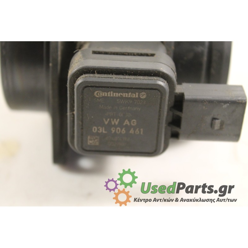 SEAT - TOLEDO - Μετρητής μάζας αέρα -  - ΕΤΟΣ: 2014 - ΚΩΔ.ΚΑΤ/ΣΤΗ: 03L906461.Μεταχειρισμένα ανταλλακτικά αυτοκινήτων www.usedpar
