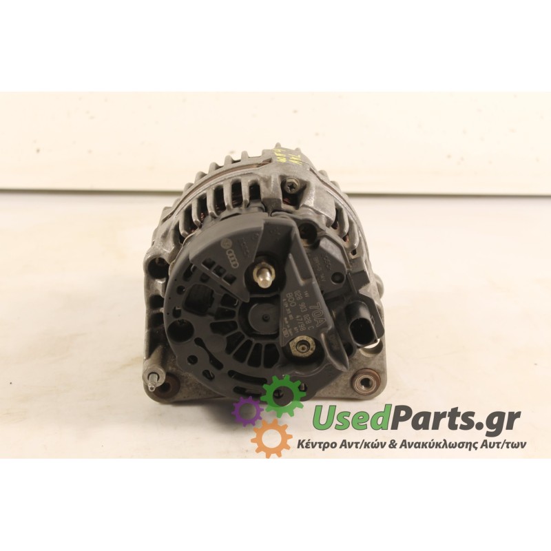 VW - GOLF - Δυναμό -  - ΕΤΟΣ: 2000 - ΚΩΔ.ΚΑΤ/ΣΤΗ: 028903028C  70A.Μεταχειρισμένα ανταλλακτικά αυτοκινήτων www.usedparts.gr.Απόσυ