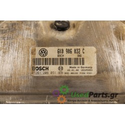 SEAT - IBIZA - Εγκέφαλος ECU -  - ΕΤΟΣ: 2000 - ΚΩΔ.ΚΑΤ/ΣΤΗ: 6K0906032C  .Μεταχειρισμένα ανταλλακτικά αυτοκινήτων www.usedparts.g