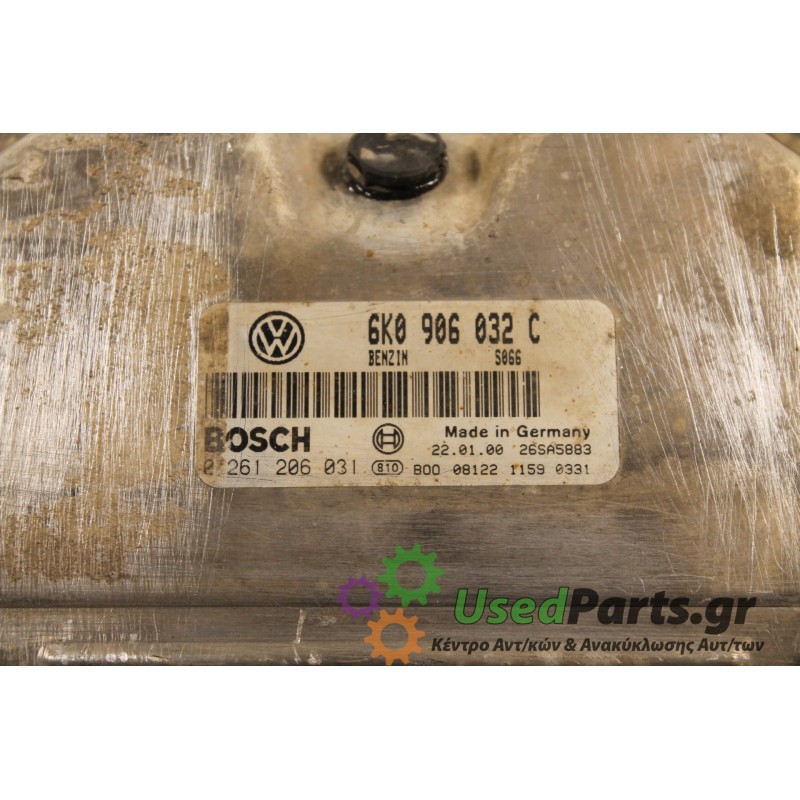 SEAT - IBIZA - Εγκέφαλος ECU -  - ΕΤΟΣ: 2000 - ΚΩΔ.ΚΑΤ/ΣΤΗ: 6K0906032C  .Μεταχειρισμένα ανταλλακτικά αυτοκινήτων www.usedparts.g