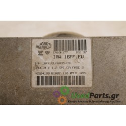 LANCIA - YPSILON - Εγκέφαλος ECU -  - ΕΤΟΣ: 1998 - ΚΩΔ.ΚΑΤ/ΣΤΗ: IAW16FFEU  .Μεταχειρισμένα ανταλλακτικά αυτοκινήτων www.usedpart