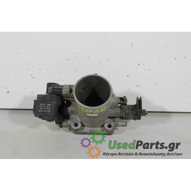 KIA - SHUMA - Πεταλούδα γκαζιού - ΚΩΔΙΚΟΣ ΜΗΧΑΝΗΣ:  - ΚΥΒΙΚΑ:  - ΕΤΟΣ: 1999 - ΚΩΔ.ΚΑΤ/ΣΤΗ: 0K24720660  M280140571.Μεταχειρισμένα