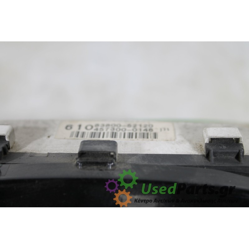 TOYOTA - YARIS - Καντράν -  - ΕΤΟΣ: 2001 - ΚΩΔ.ΚΑΤ/ΣΤΗ: 83800-52120  457300-0146.Μεταχειρισμένα ανταλλακτικά αυτοκινήτων www.use