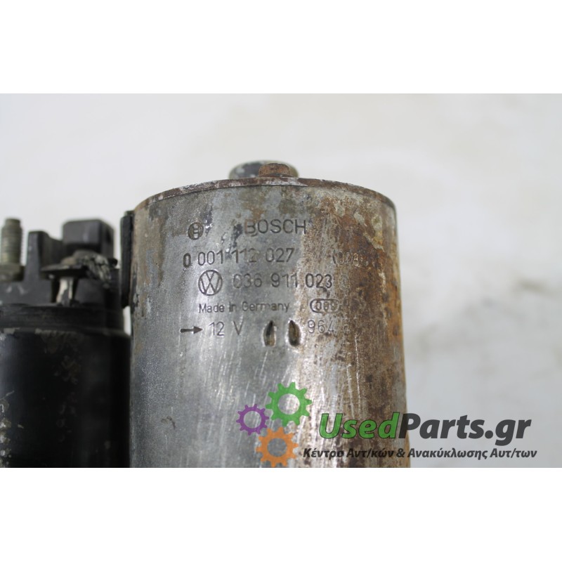 SEAT - INCA - Μίζα - VAN - ΕΤΟΣ: 1998 - ΚΩΔ.ΚΑΤ/ΣΤΗ: 0001112027 -28 036911023 BOSCH.Μεταχειρισμένα ανταλλακτικά αυτοκινήτων www.