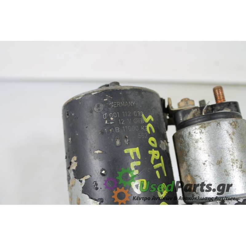FORD - ESCORT - Μίζα - 5ΠΟΡΤΟ - ΕΤΟΣ: 1997 - ΚΩΔ.ΚΑΤ/ΣΤΗ: 0001112033 1AB11000KB 562 BOSCH.Μεταχειρισμένα ανταλλακτικά αυτοκινήτω