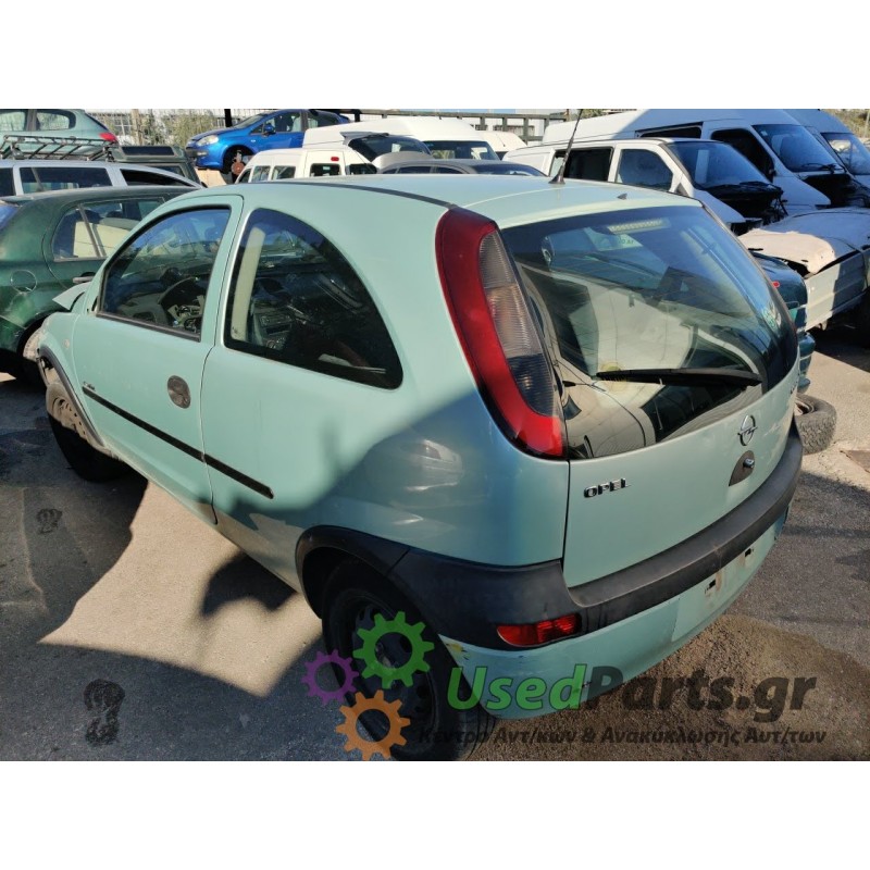 OPEL - CORSA - Ολόκληρο Αυτοκίνητο - 2ΠΟΡΤΟ - ΚΥΒΙΚΑ:  - ΕΤΟΣ: 2000-2006