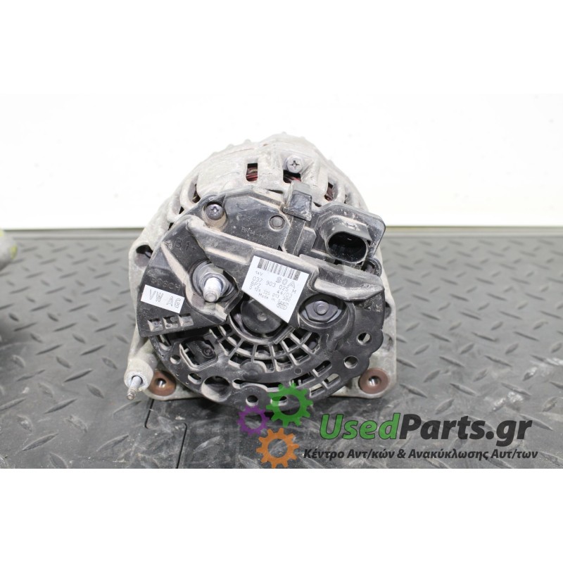 SKODA - FABIA - Δυναμό - 5ΠΟΡΤΟ - ΕΤΟΣ: 1999-2007 - ΚΩΔ.ΚΑΤ/ΣΤΗ: 037903025M 0124325013390 90AMP.Μεταχειρισμένα ανταλλακτικά αυτο