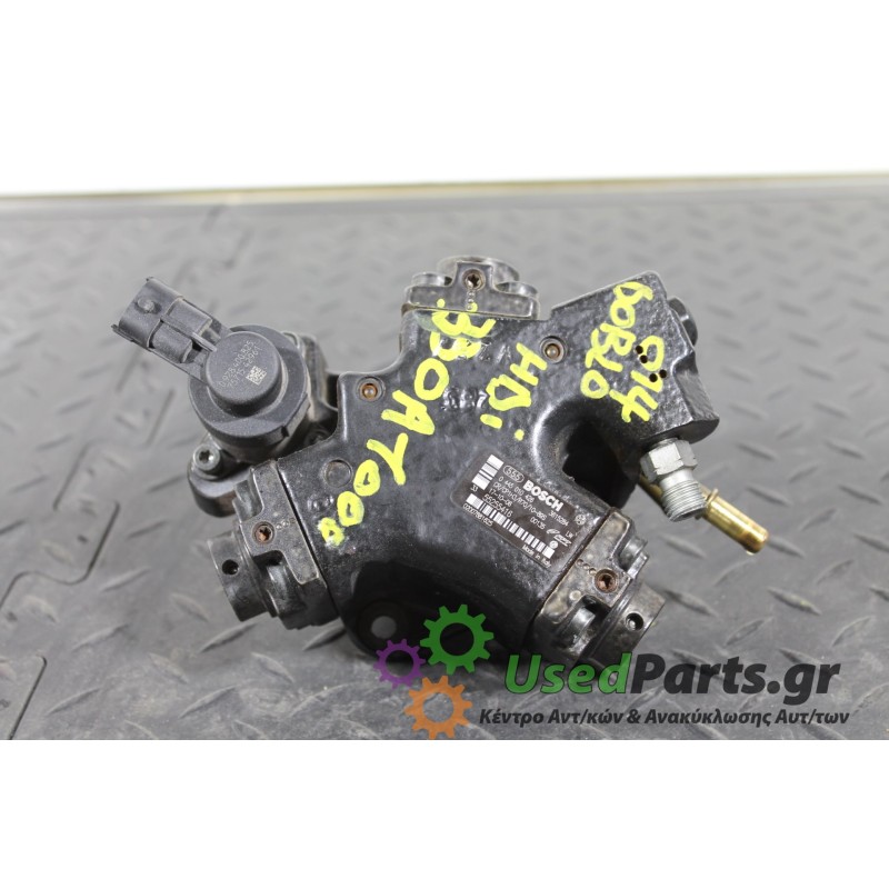 FIAT - DOBLO - Αντλία πετρελαίου - ΚΩΔΙΚΟΣ ΜΗΧΑΝΗΣ: 330A1000 - ΚΥΒΙΚΑ: 1300 - ΕΤΟΣ: 2009-2015 - ΚΩΔ.ΚΑΤ/ΣΤΗ: 0445010426 3615284