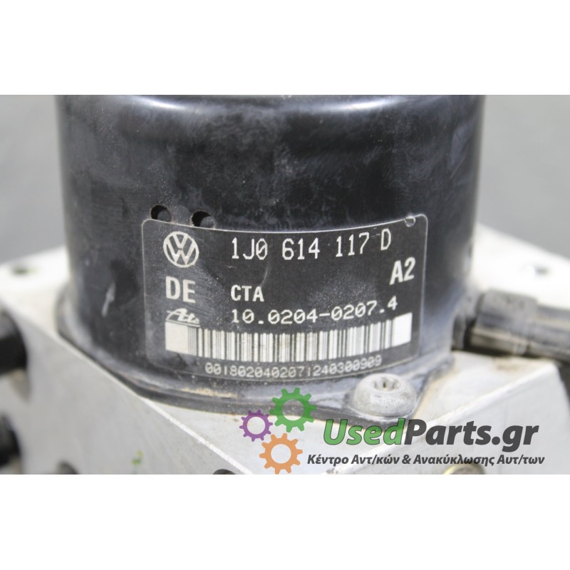 VW - GOLF - Μονάδα ABS - 5ΠΟΡΤΟ - ΘΕΣΗ:  - ΕΤΟΣ: 1998-2004 - ΚΩΔ.ΚΑΤ/ΣΤΗ: 1J0907379P 1J0614117D.Μεταχειρισμένα ανταλλακτικά αυτο