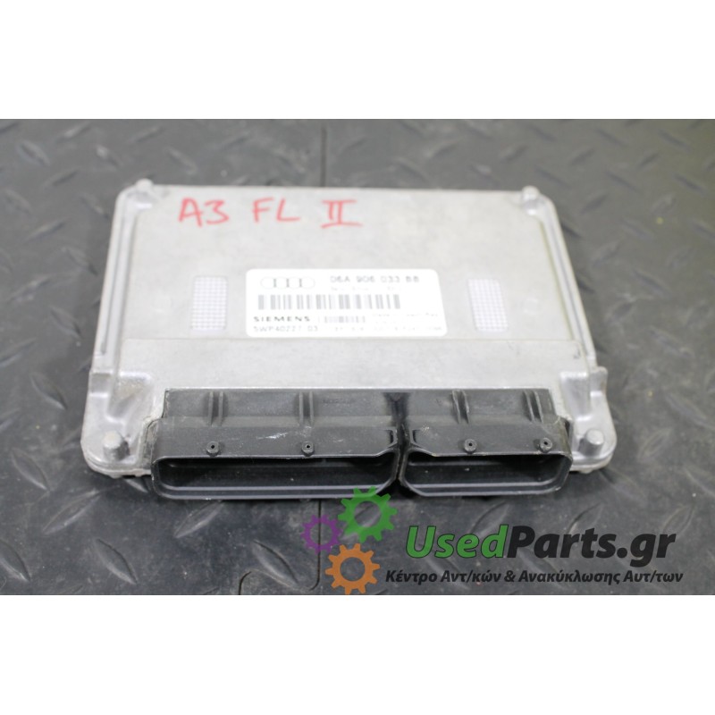 AUDI - A3 - Εγκέφαλος ECU -  - ΕΤΟΣ: 2003-2008 - ΚΩΔ.ΚΑΤ/ΣΤΗ: 06A906033BB 5WP4022703<br /><br />