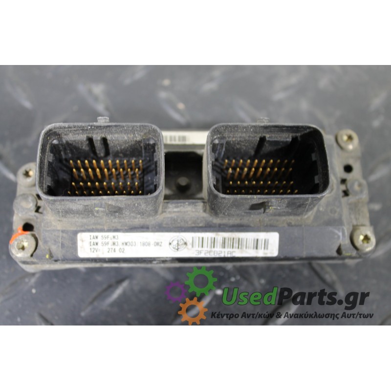 FIAT - PUNTO - Εγκέφαλος ECU -  - ΕΤΟΣ: 1999-2003 - ΚΩΔ.ΚΑΤ/ΣΤΗ: 3F2C821AC 6160037606<br /><br />