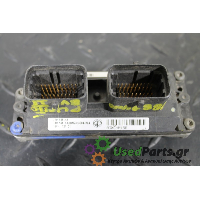 FIAT - PUNTO - Εγκέφαλος ECU -  - ΕΤΟΣ: 1999-2003 - ΚΩΔ.ΚΑΤ/ΣΤΗ: 0GXHM458 6160037603<br /><br />