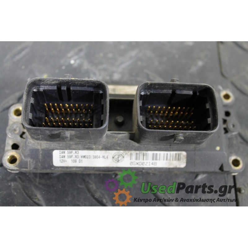 FIAT - PUNTO - Εγκέφαλος ECU -  - ΕΤΟΣ: 1999-2003 - ΚΩΔ.ΚΑΤ/ΣΤΗ: 0GXD0Z14B 46820323<br /><br />