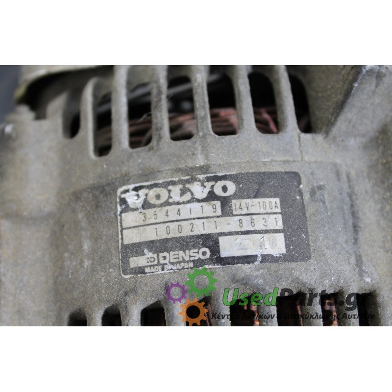 VOLVO - S40 - Δυναμό -  - ΕΤΟΣ: 1995-2000 - ΚΩΔ.ΚΑΤ/ΣΤΗ: 3544119<br /><br />