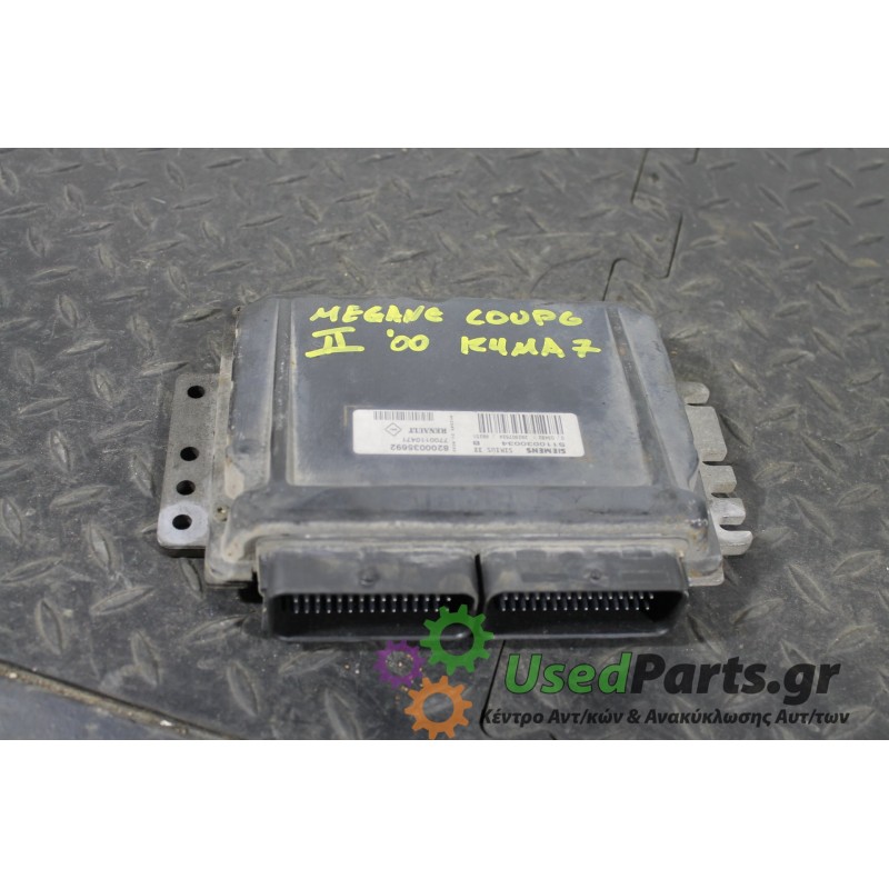 RENAULT - MEGANE - Εγκέφαλος ECU -  - ΕΤΟΣ: 1999-2002 - ΚΩΔ.ΚΑΤ/ΣΤΗ: 8200035692<br /><br />