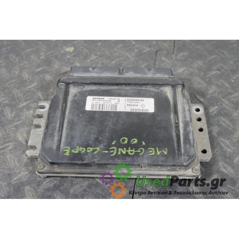 RENAULT - MEGANE - Εγκέφαλος ECU -  - ΕΤΟΣ: 1999-2002 - ΚΩΔ.ΚΑΤ/ΣΤΗ: 8200046162<br /><br />