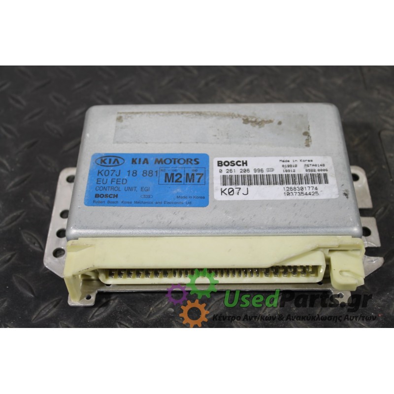 KIA - SPORTAGE - Εγκέφαλος ECU -  - ΕΤΟΣ: 1995-2004 - ΚΩΔ.ΚΑΤ/ΣΤΗ: 0261206996<br /><br />