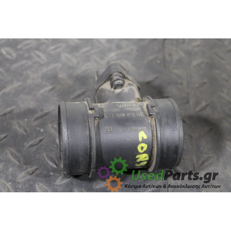 OPEL - CORSA - Μετρητής μάζας αέρα -  - ΕΤΟΣ: 2000-2006 - ΚΩΔ.ΚΑΤ/ΣΤΗ: 0280218119<br />