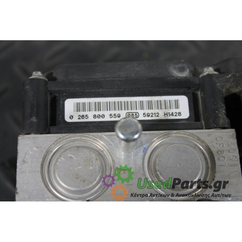 RENAULT - CLIO - Μονάδα ABS -  - ΘΕΣΗ:  - ΕΤΟΣ: 2001-2004 - ΚΩΔ.ΚΑΤ/ΣΤΗ: 0265800559<br />