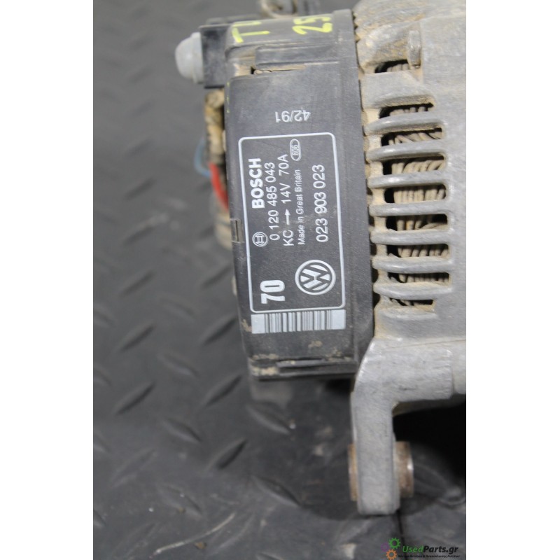 VW - T4 - Δυναμό -  - ΕΤΟΣ:  - ΚΩΔ.ΚΑΤ/ΣΤΗ: 120485043<br /><br />BOSCH 120485043<br /><br />