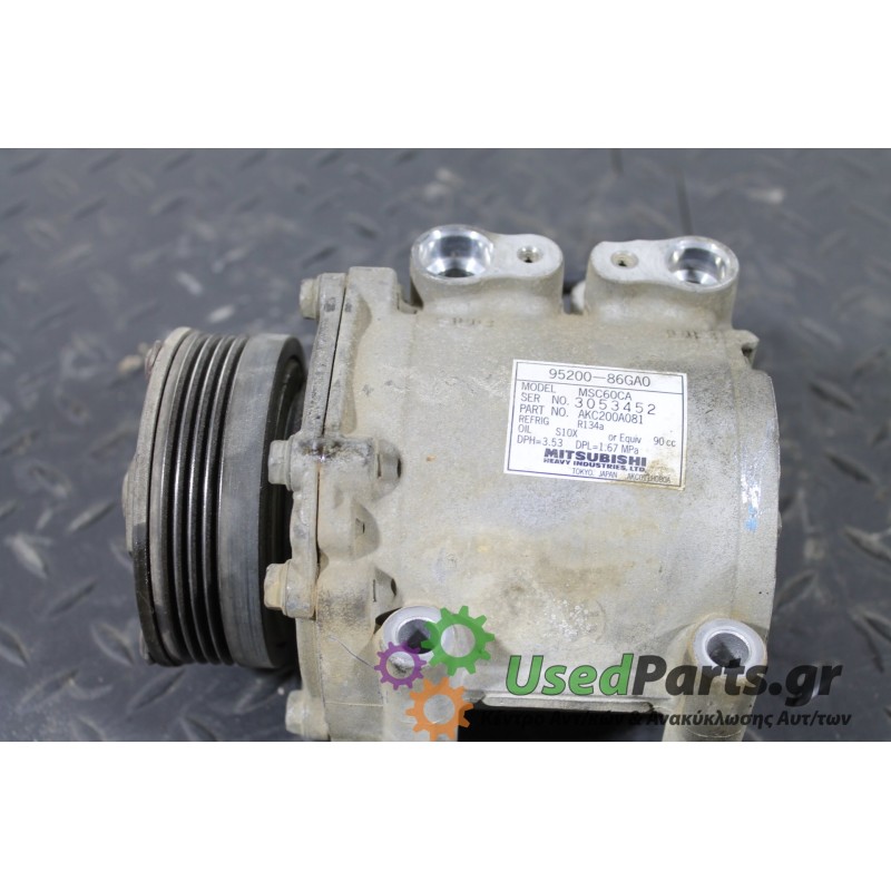 SUZUKI - IGNIS - Κομπρεσέρ AC -  - ΕΤΟΣ: 2000-2008 - ΚΩΔ.ΚΑΤ/ΣΤΗ: 3053452<br /><br />