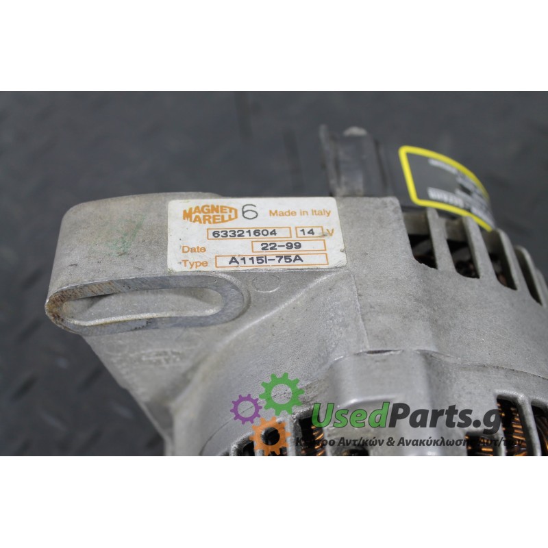 LANCIA - YPSILON - Δυναμό -  - ΕΤΟΣ:  - ΚΩΔ.ΚΑΤ/ΣΤΗ: 63321604<br />FIAT :: 46559015 <br /> FIAT :: 46407647 <br /> FIAT :: 46430