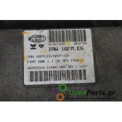 FIAT - SEICENTO - Εγκέφαλος ECU -  - ΕΤΟΣ: 2001-2006 - ΚΩΔ.ΚΑΤ/ΣΤΗ: IAW16FME6<br /><br />