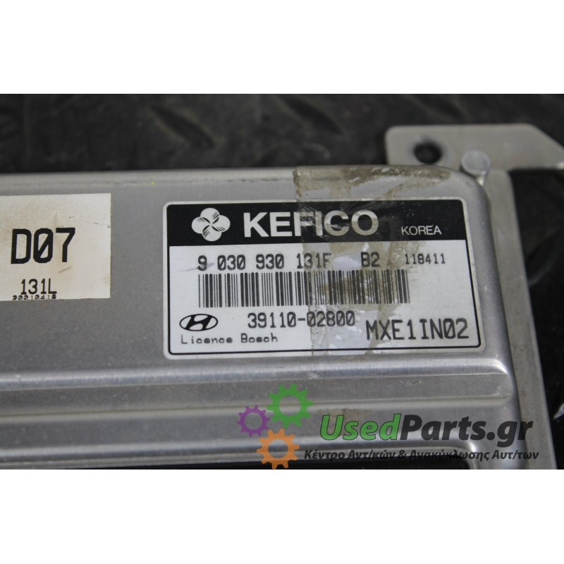 HYUNDAI - ATOS - Εγκέφαλος ECU -  - ΕΤΟΣ: 1999-2003 - ΚΩΔ.ΚΑΤ/ΣΤΗ: 9030930131F<br /><br />