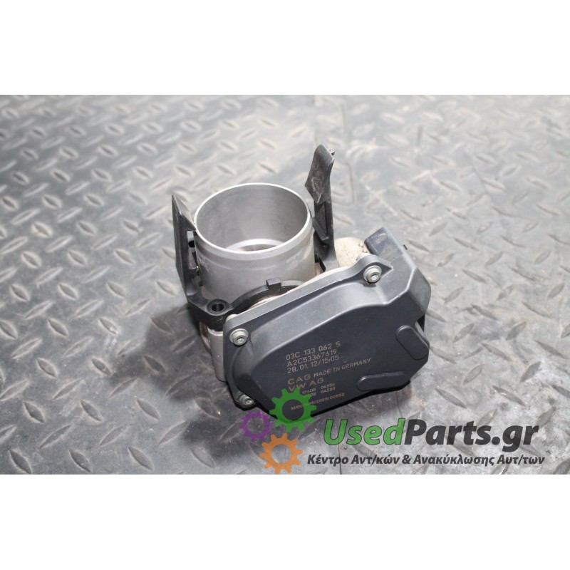 SEAT - LEON - Πεταλούδα γκαζιού - ΚΩΔΙΚΟΣ ΜΗΧΑΝΗΣ:  - ΚΥΒΙΚΑ:  - ΕΤΟΣ: 2005-2013 - ΚΩΔ.ΚΑΤ/ΣΤΗ: 03C133062S<br /><br />