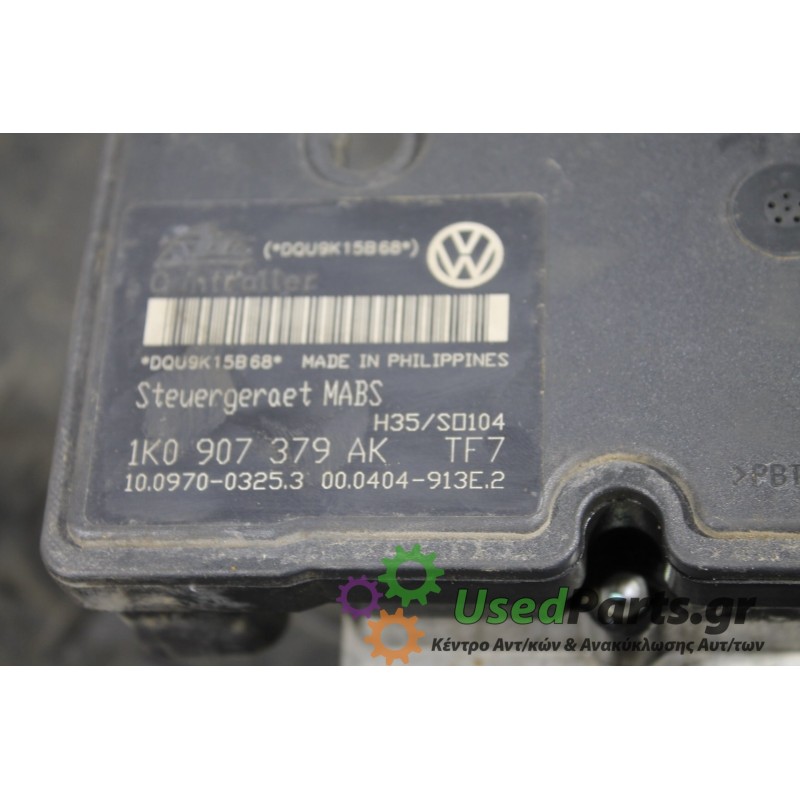 SEAT - LEON - Μονάδα ABS -  - ΘΕΣΗ:  - ΕΤΟΣ: 2005-2013 - ΚΩΔ.ΚΑΤ/ΣΤΗ: 1K0907379AK  1K0614117S<br /><br />