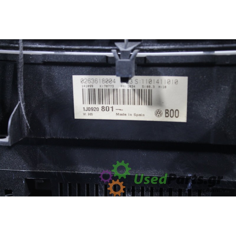 VW - GOLF - Καντράν -  - ΕΤΟΣ: 1998-2004 - ΚΩΔ.ΚΑΤ/ΣΤΗ: 0263618004<br /><br />