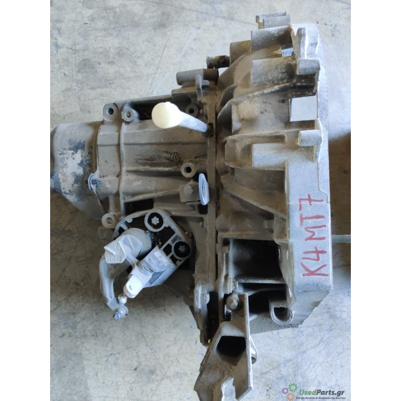 RENAULT - MEGANE - Σασμάν Χειροκίνητο - ΚΩΔΙΚΟΣ ΜΗΧΑΝΗΣ: K4MT7 - ΚΥΒΙΚΑ: 1598 - ΕΤΟΣ: 2002-2005 - ΚΩΔ.ΚΑΤ/ΣΤΗ: K4MT7<br /><br />