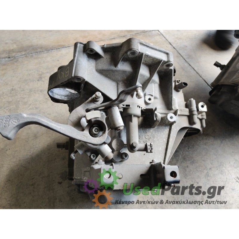 VW - POLO - Σασμάν Χειροκίνητο - ΚΩΔΙΚΟΣ ΜΗΧΑΝΗΣ: BKY - ΚΥΒΙΚΑ: 1390 - ΕΤΟΣ: 2002-2005 - ΚΩΔ.ΚΑΤ/ΣΤΗ: BKY 02T301103K<br /><br />